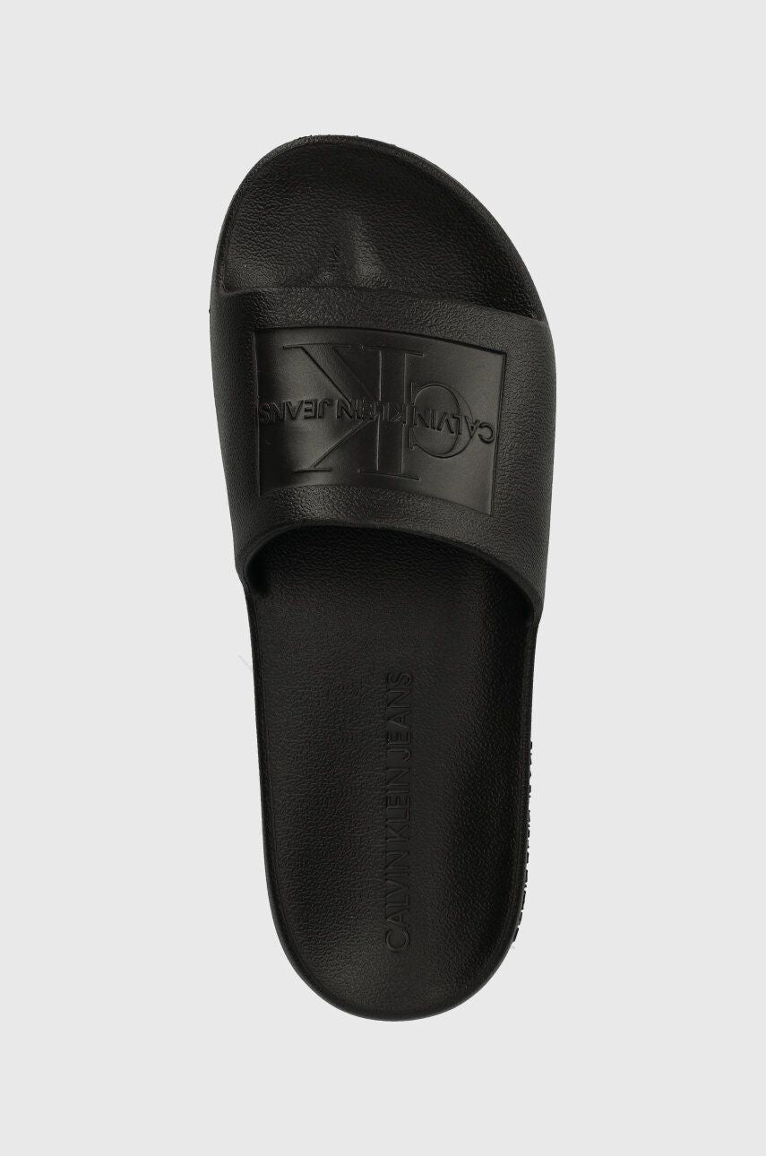 Slide Monogram Debossed Eva Black / 42