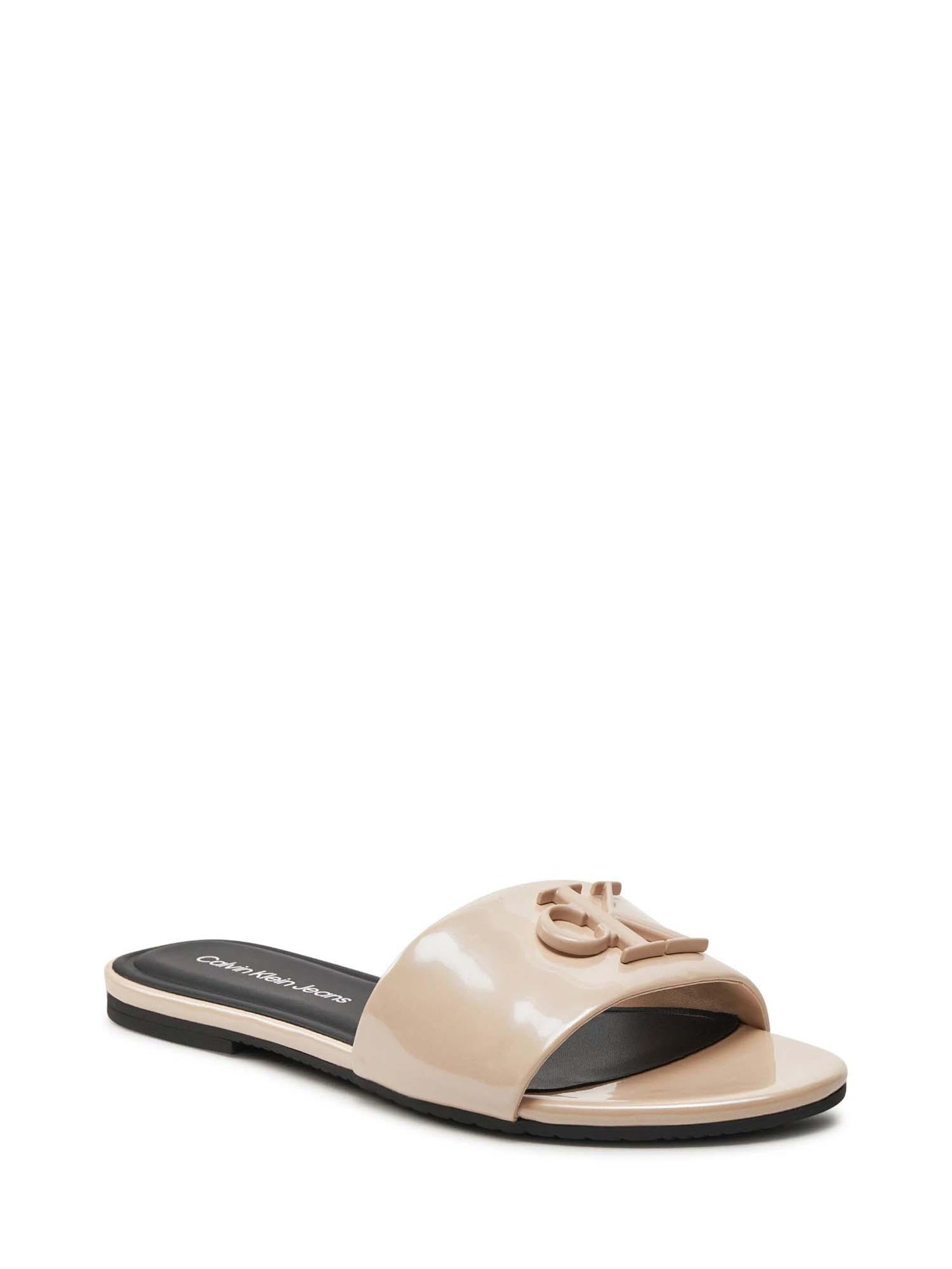 Flat Sandal Slide Mg Met Whisper Pink / 41