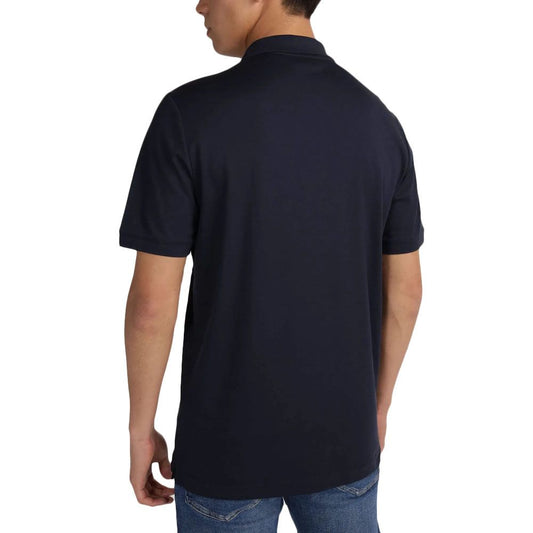 Smooth Cotton  Slim Polo Night Sky / L