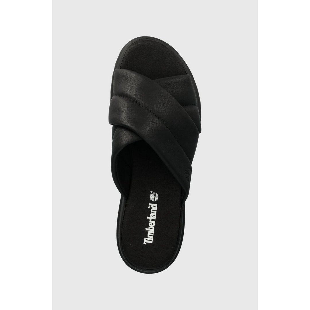 SLIDE SANDAL BLACK FULL GRAIN / 070