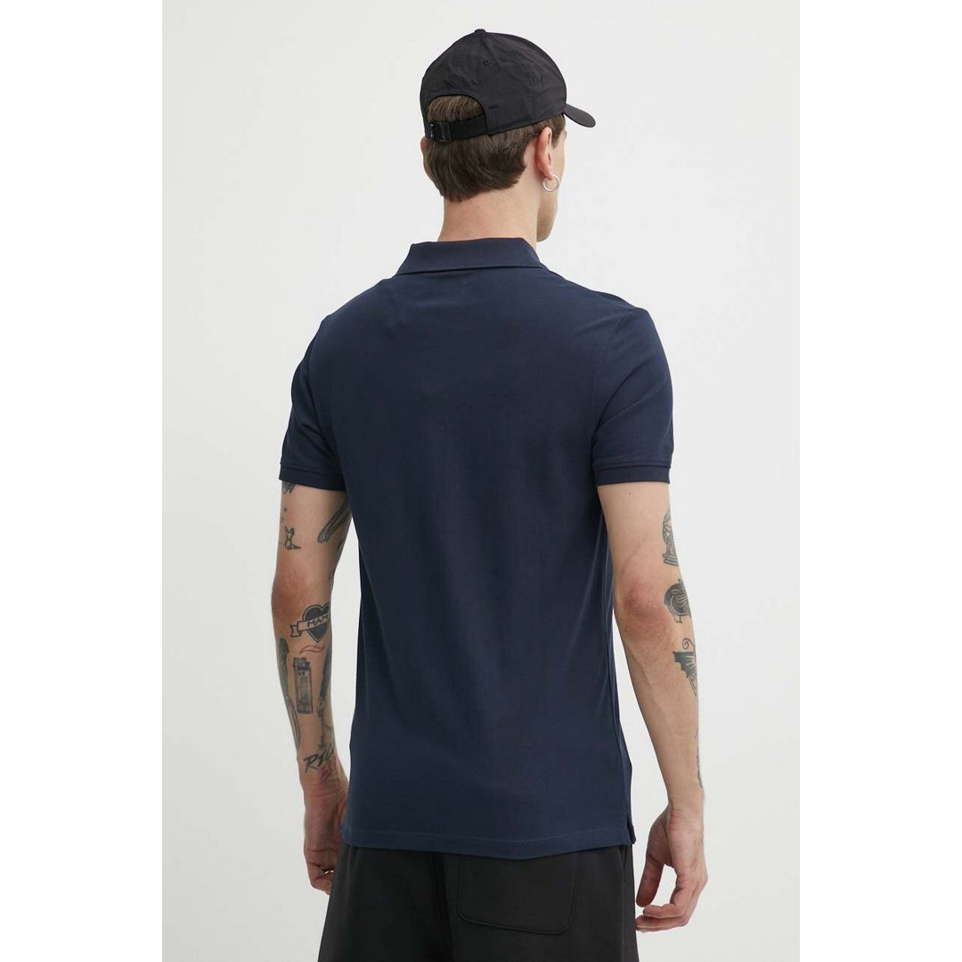 Short Sleeve Stretch Polo DARK SAPPHIRE / L