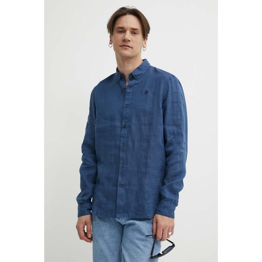 Linen Shirt DARK DENIM / L