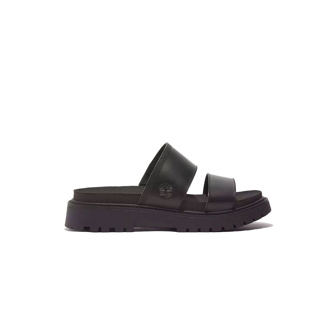 SLIDE SANDAL BLACK FULL GRAIN / 110