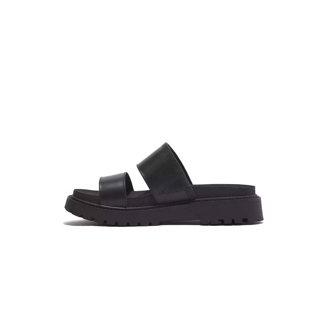 SLIDE SANDAL BLACK FULL GRAIN / 110