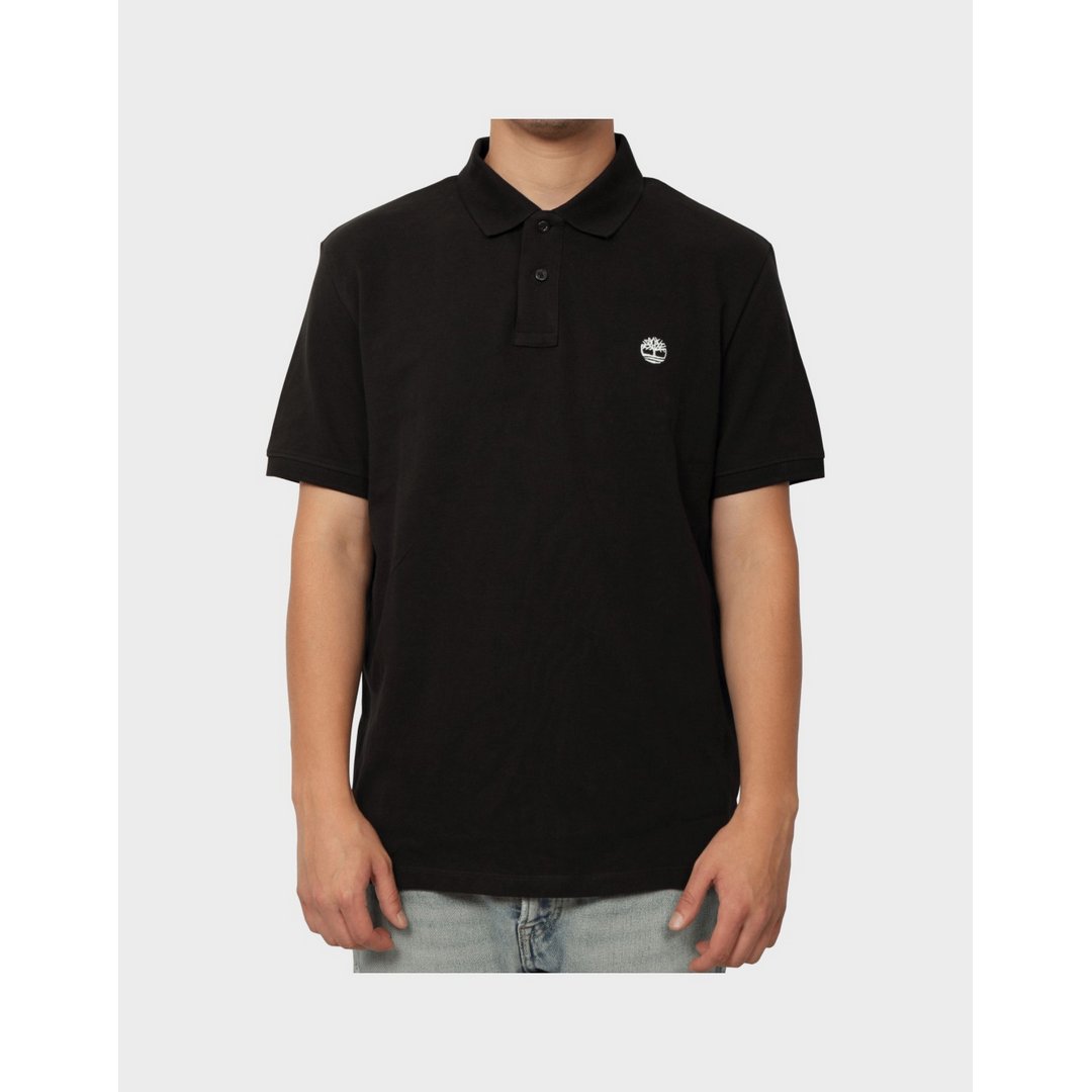 Chest Logo SS Polo (Reg) BLACK / L