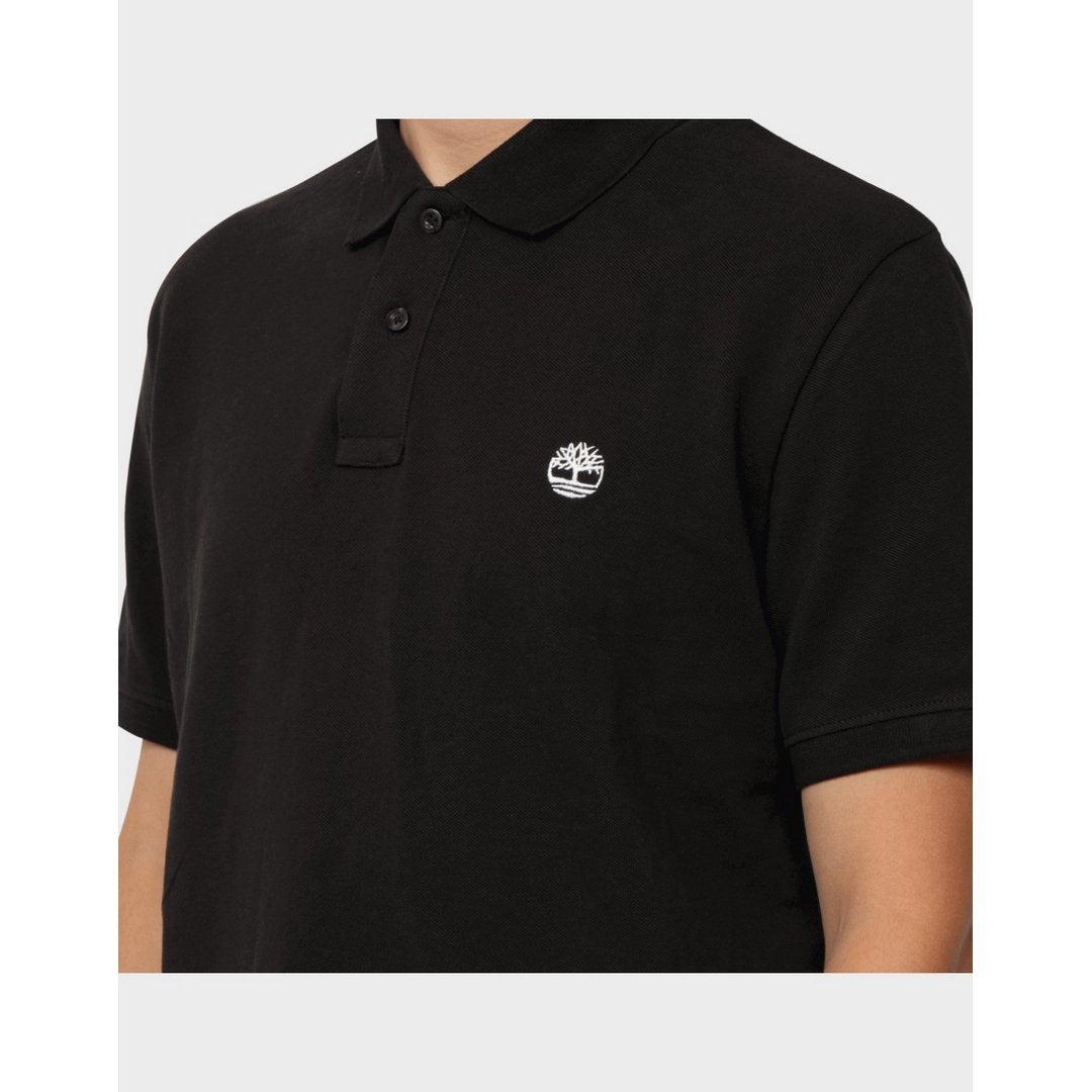 Chest Logo SS Polo (Reg) BLACK / L