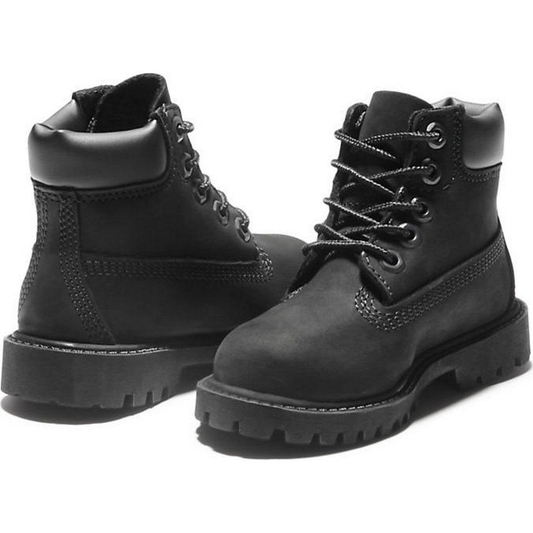 6 INCH LACE UP WATERPROOF BOOT BLACK / 105