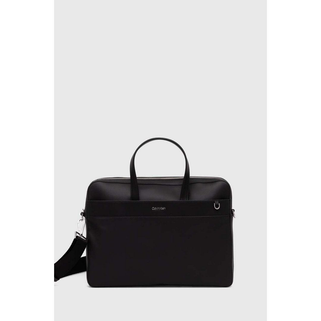 Ck Est. Pu Laptop Bag Ck Black Twill / OS