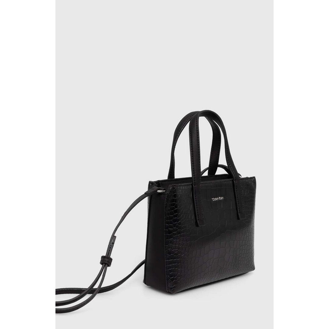 Ck Must Mini Tote_Croco Ck Black Croco / OS