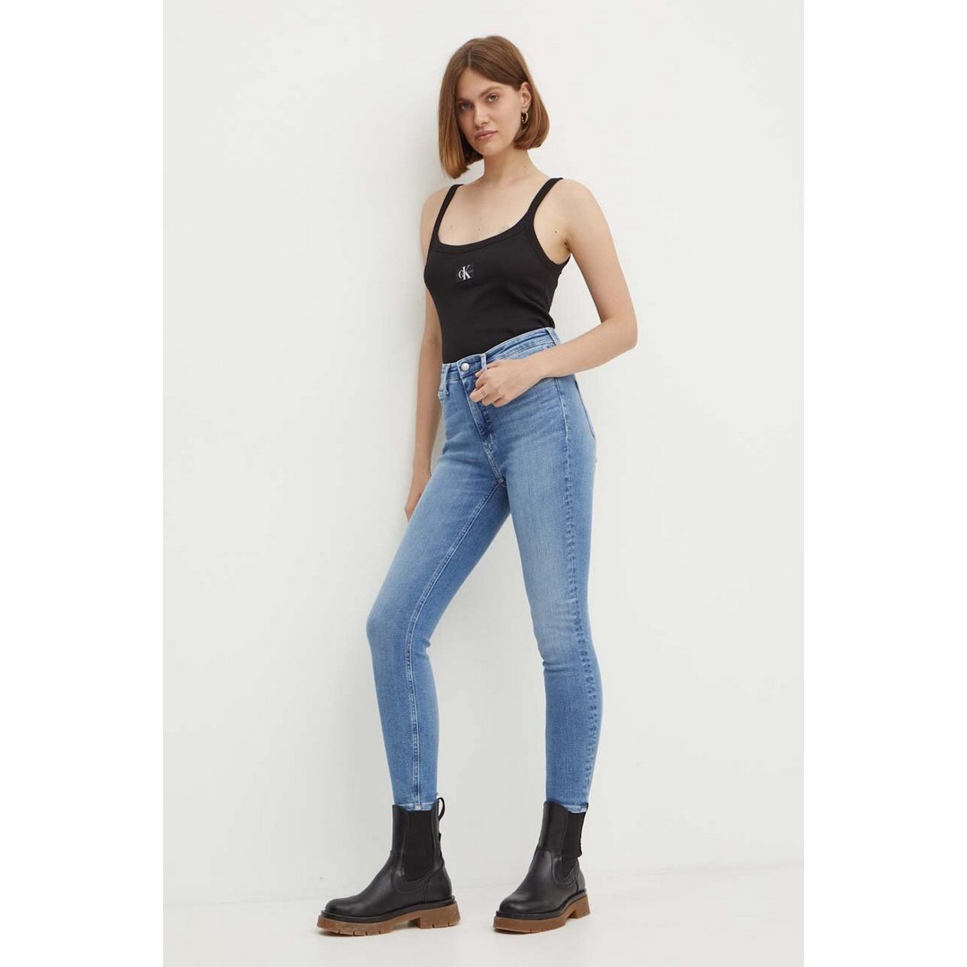 High Rise Super Skinny Ankle Denim Light / NI30