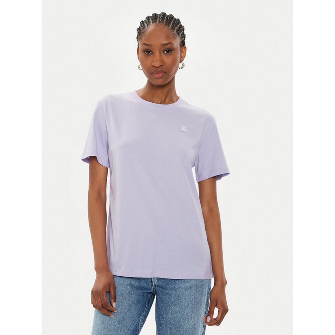 Ck Embro Regular Tee Pastel Lilac / L