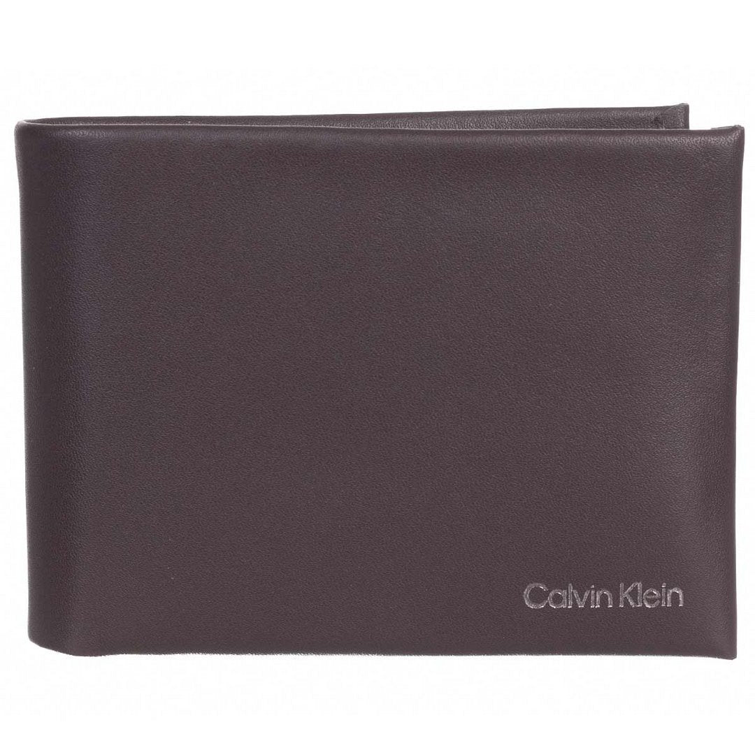 Ck Concise Bifold 5C/ Bar/ Os Dark Brown / OS