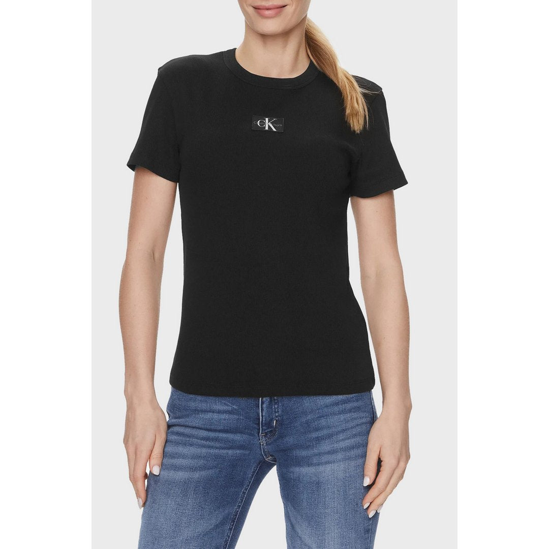 Woven Label Rib Regu/ Beh/ L Ck Black / L