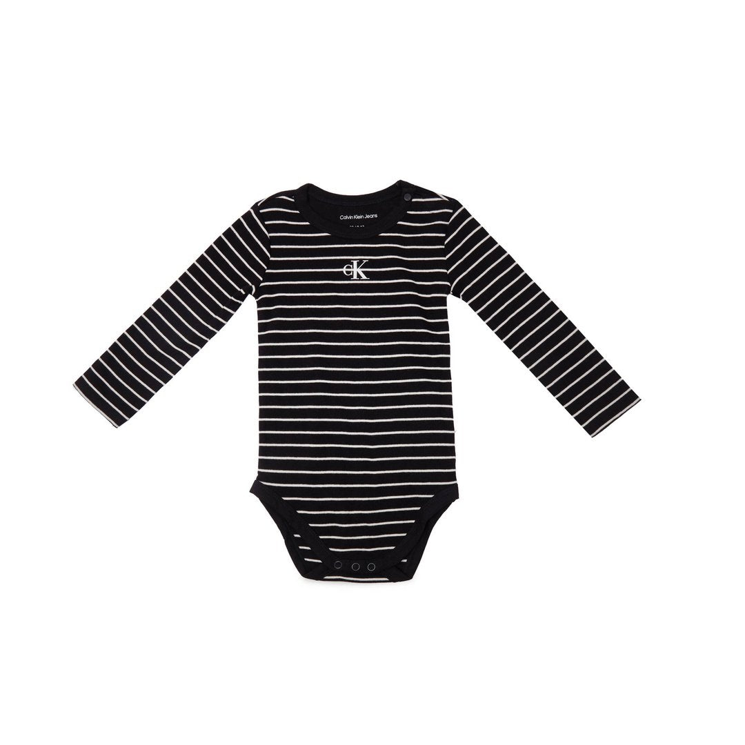 Rib Stripe Ls Body S/ 0Gn/ 80 Black Mono / 62