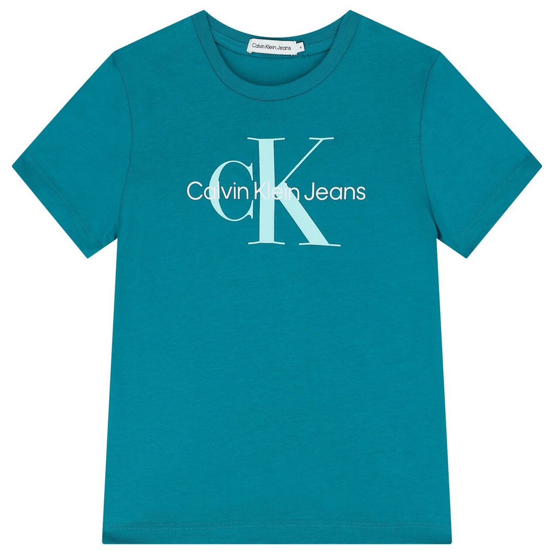 Ck Monogram Ss T-Shi/ Ca4/ 8 Atlantic Deep / 4