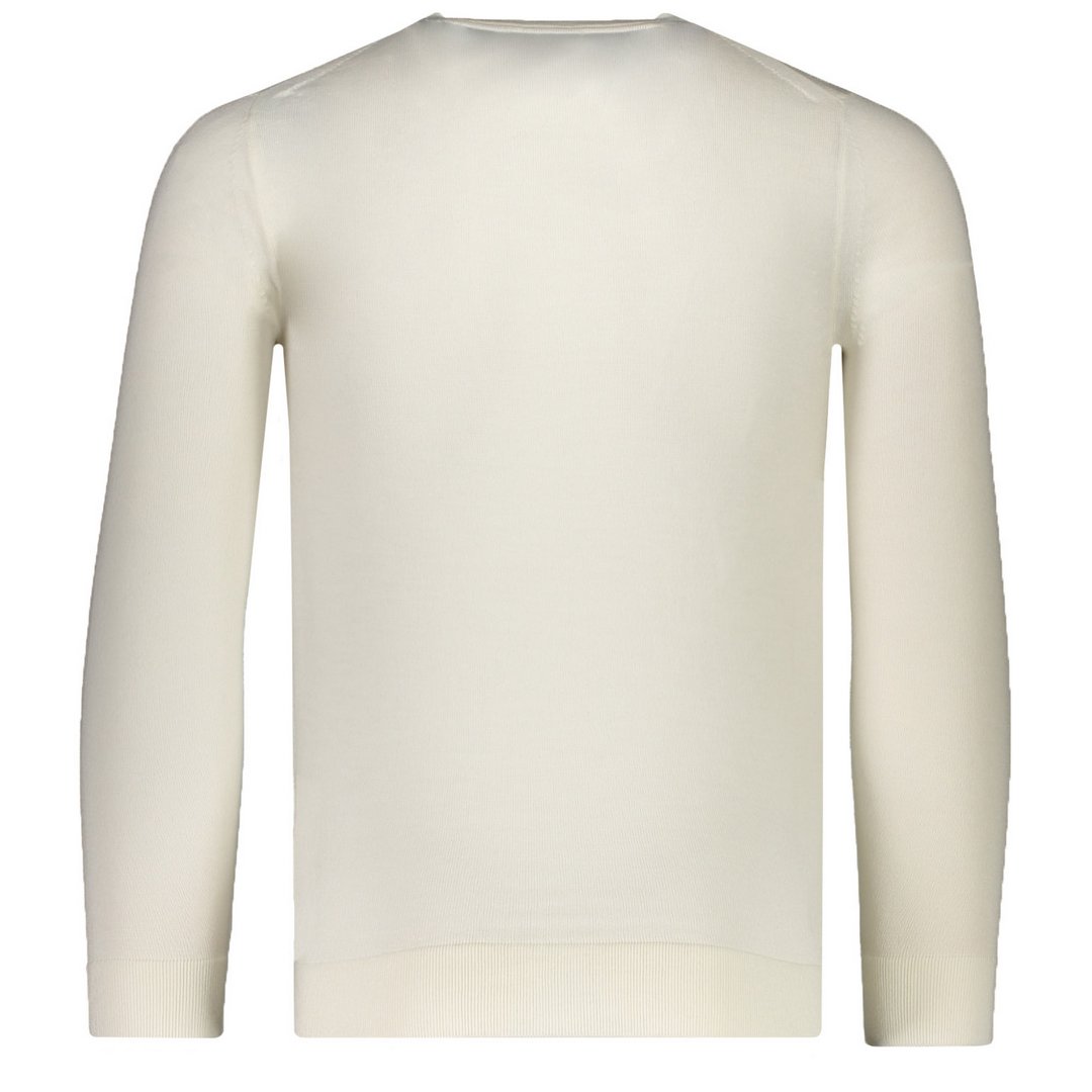 Merino Crew Neck Swe/ Yah/ Xl Egret / S