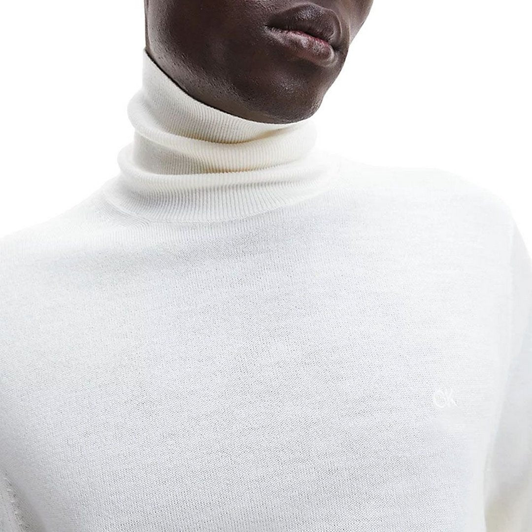 Merino Turtle Neck/ Yah/ Xl Egret / XL