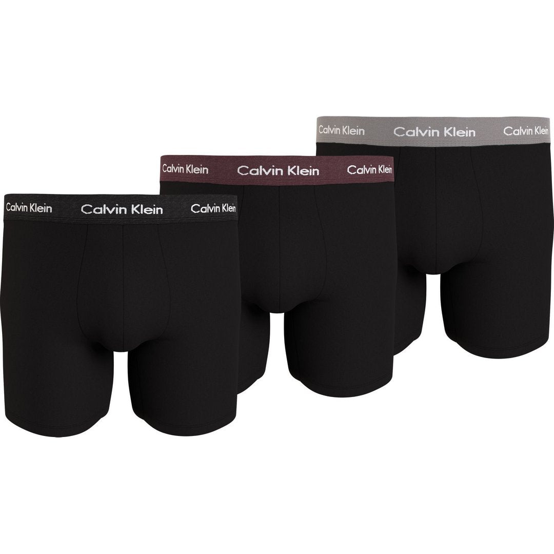 Boxer Brief 3Pk B- BLACK/ TAWNY PORT/ PORPOISE WBS / S