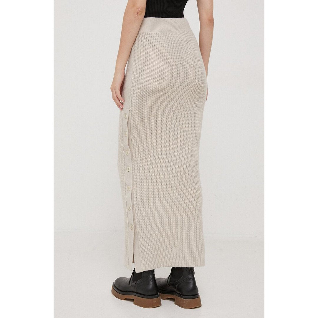 Recycled Wool Maxi S/ Pes/ L Sandshell / XS