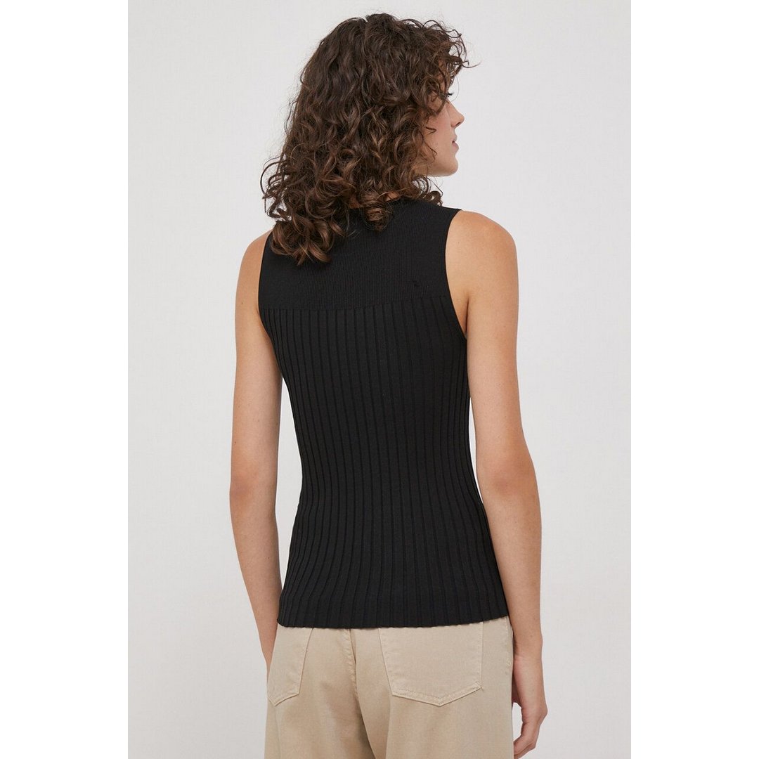 Iconic Rib Tank/ Beh/ L Ck Black / S