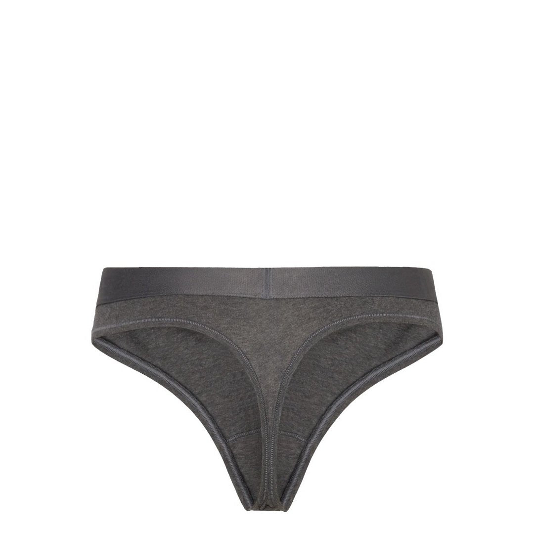 Thong (Ext Sizes)/ P5Q/ Lg Black / MD