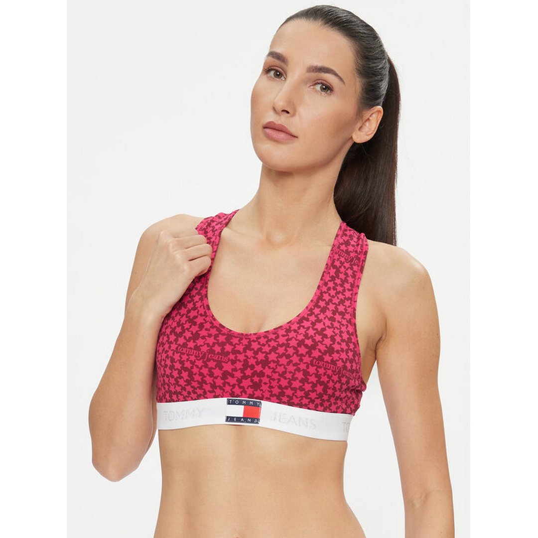 Bralette Ctn Print/ 0Jx/ Xl Pink Crystal / XS