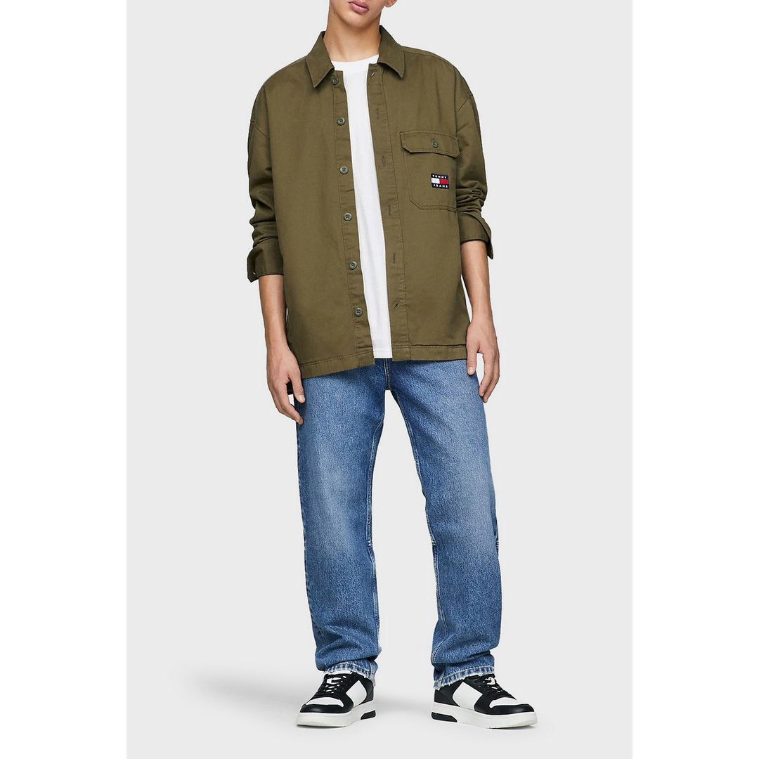 Tjm Essential Oversh/ Mr1/ Xl Drab Olive Green / S