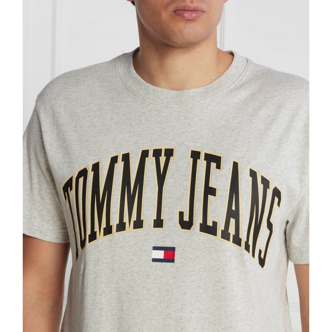 Tjm Clsc Gold Arch Tee Silver Grey Htr / M