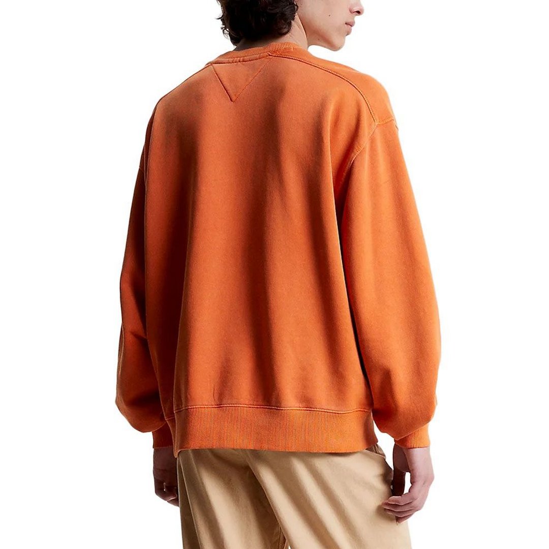 Tjm Boxy Luxe Varsit/ Sfq/ Xl Bonfire Orange / S