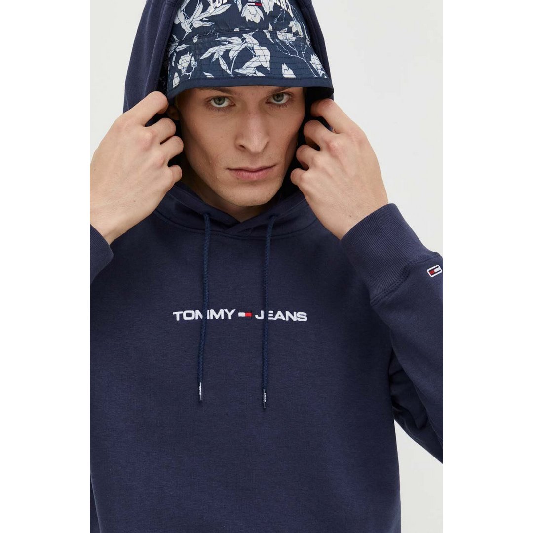 Tjm Reg Linear Hoodi/ C87/ Xl Twilight Navy / Suagarcane / S