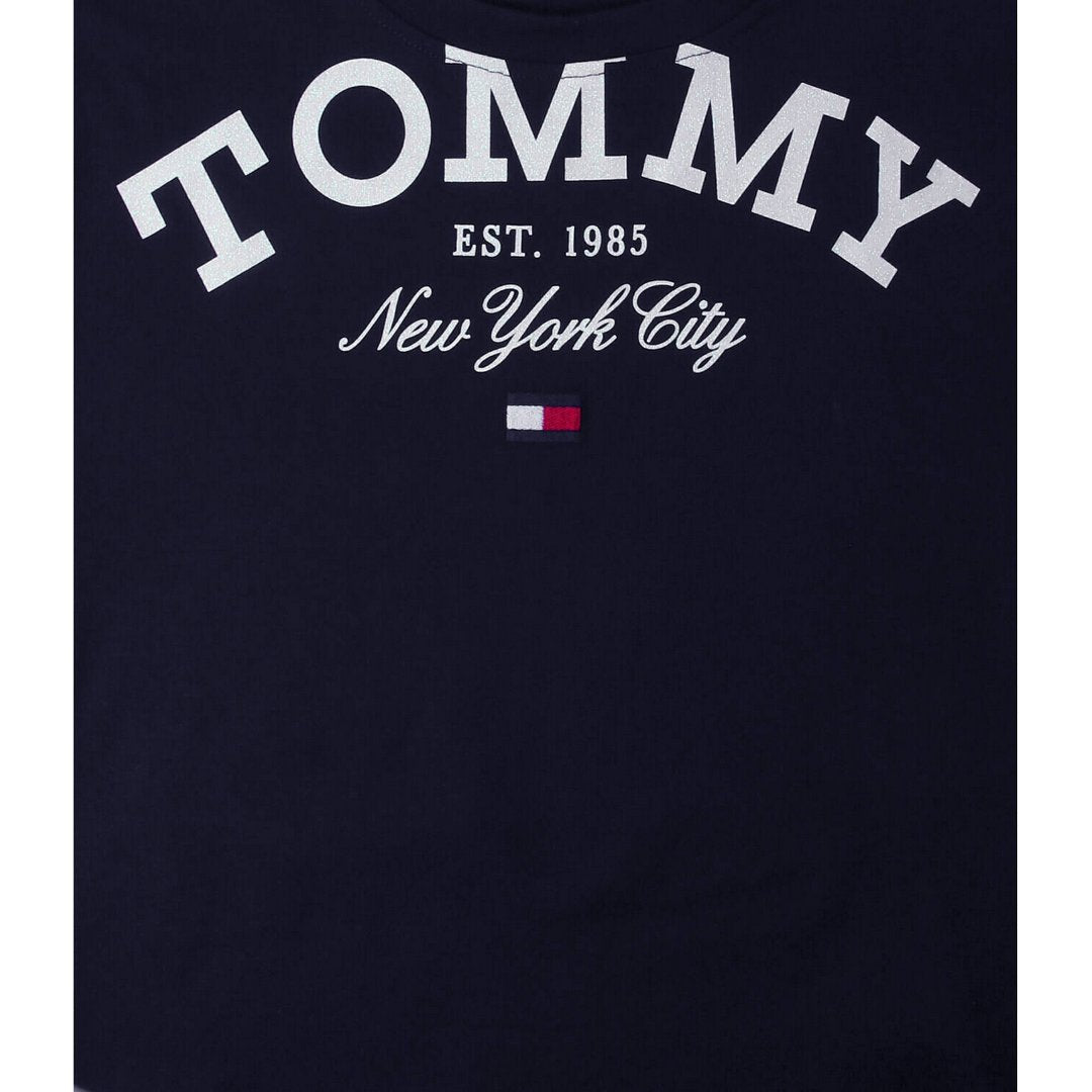 Tommy Logo Tee S/S/ Dw5/ 12 Desert Sky / 6