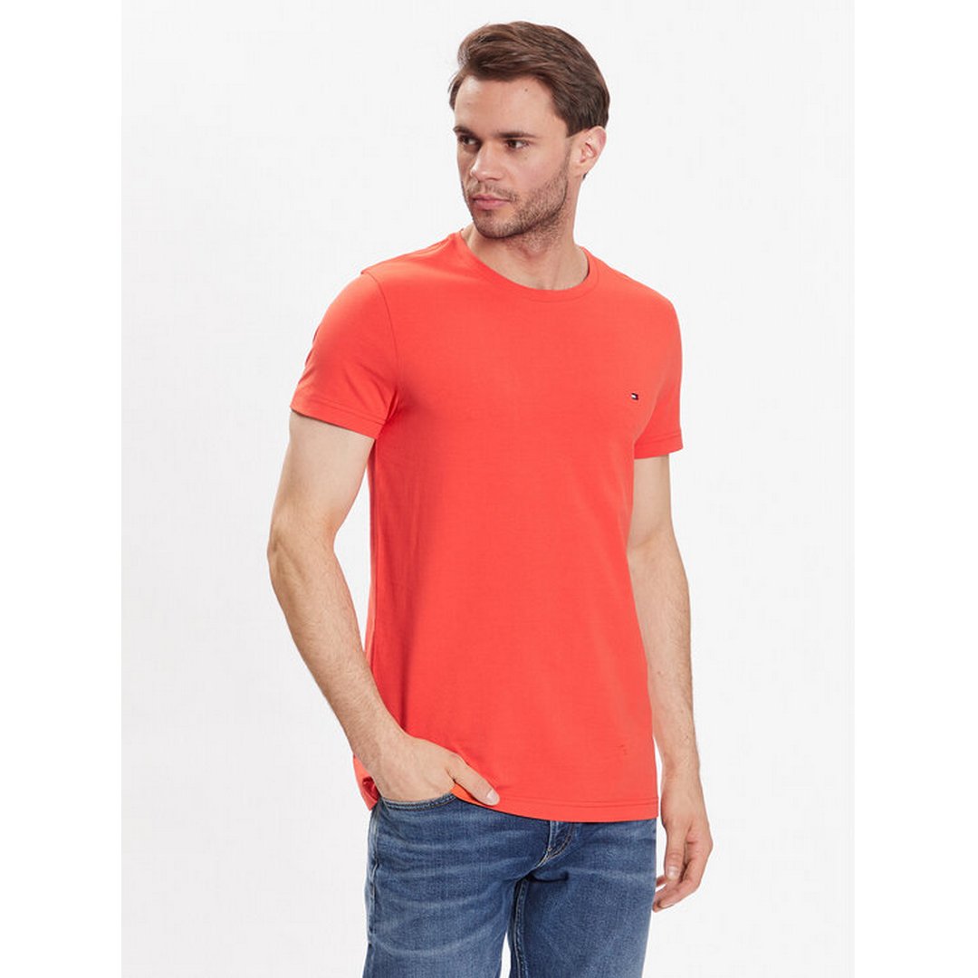 Stretch Slim Fit Tee/ Snx/ L Deep Orange / S