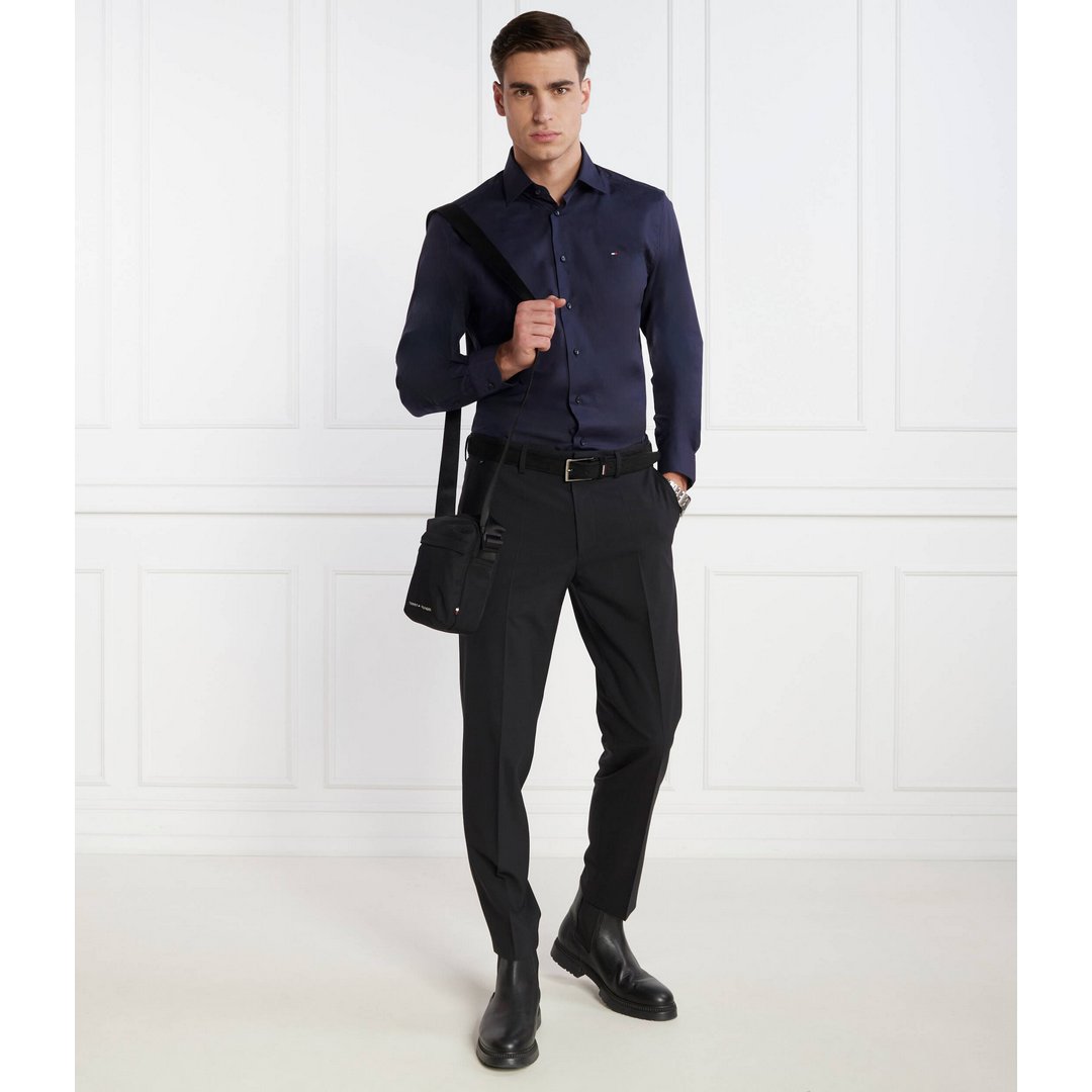 Cl Flex Poplin Rf Sh/ Yaf/ R/ 44 Navy Blazer / R44