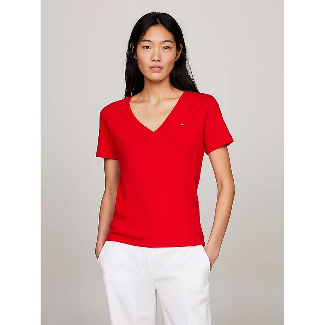 New Slim Cody V-Neck/ Ybl/ Xl Fierce Red / M