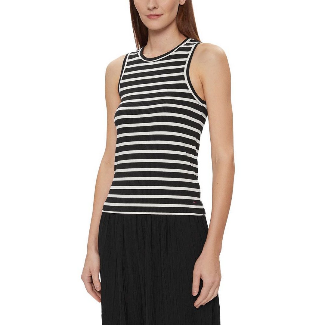 Slim 5X2 Rib Stripe/ 0Fc/ Xl black and white / S