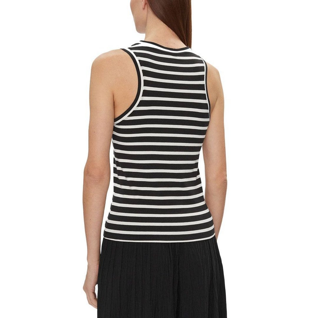 Slim 5X2 Rib Stripe/ 0Fc/ Xl black and white / S