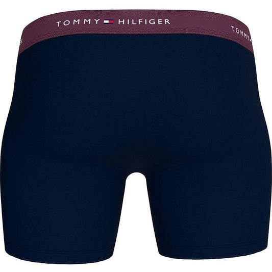 3P Boxer Brief Wb Heritage Plum/Unity Blue/White / XL