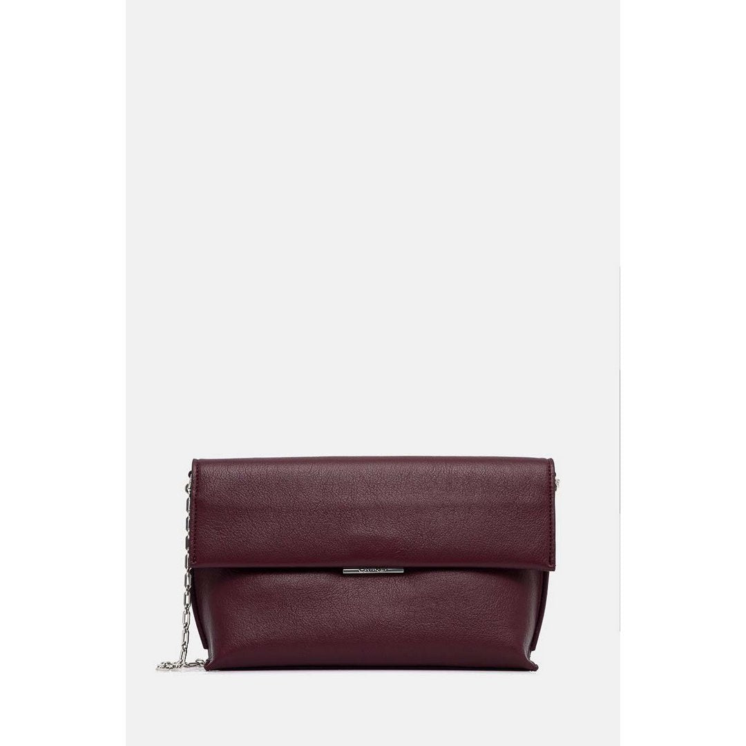 Linear Shoulder Bag_ Oxblood / OS