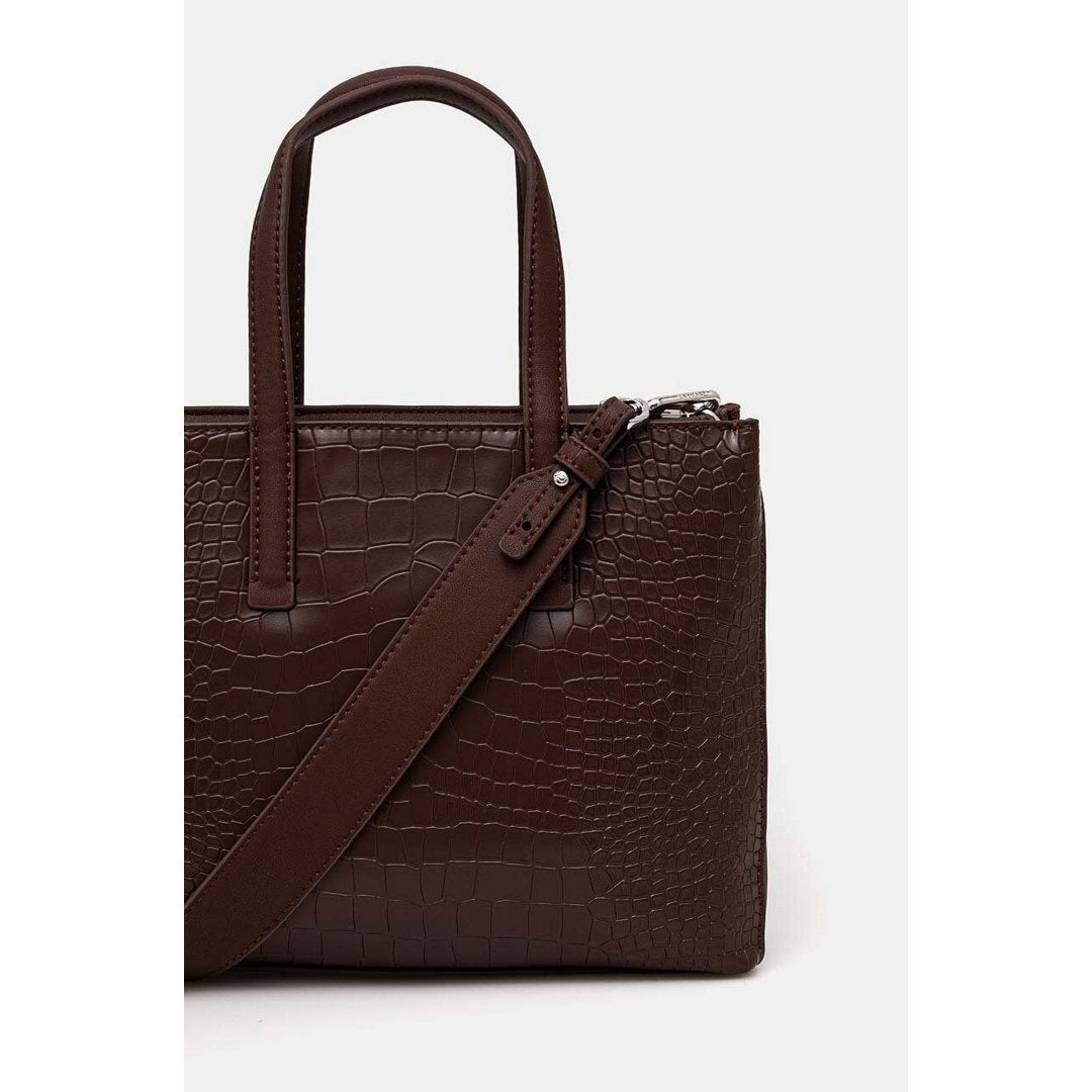 Ck Must Small Tote_C Cioccolate Lab Croco / OS