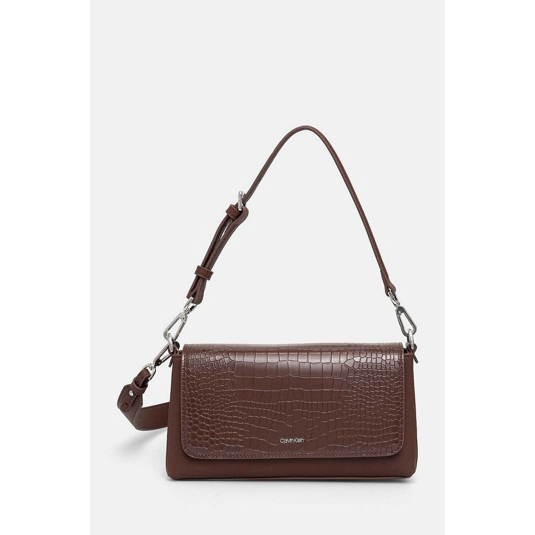 Ck Must Shoulder Bag Cioccolate Lab Croco / OS