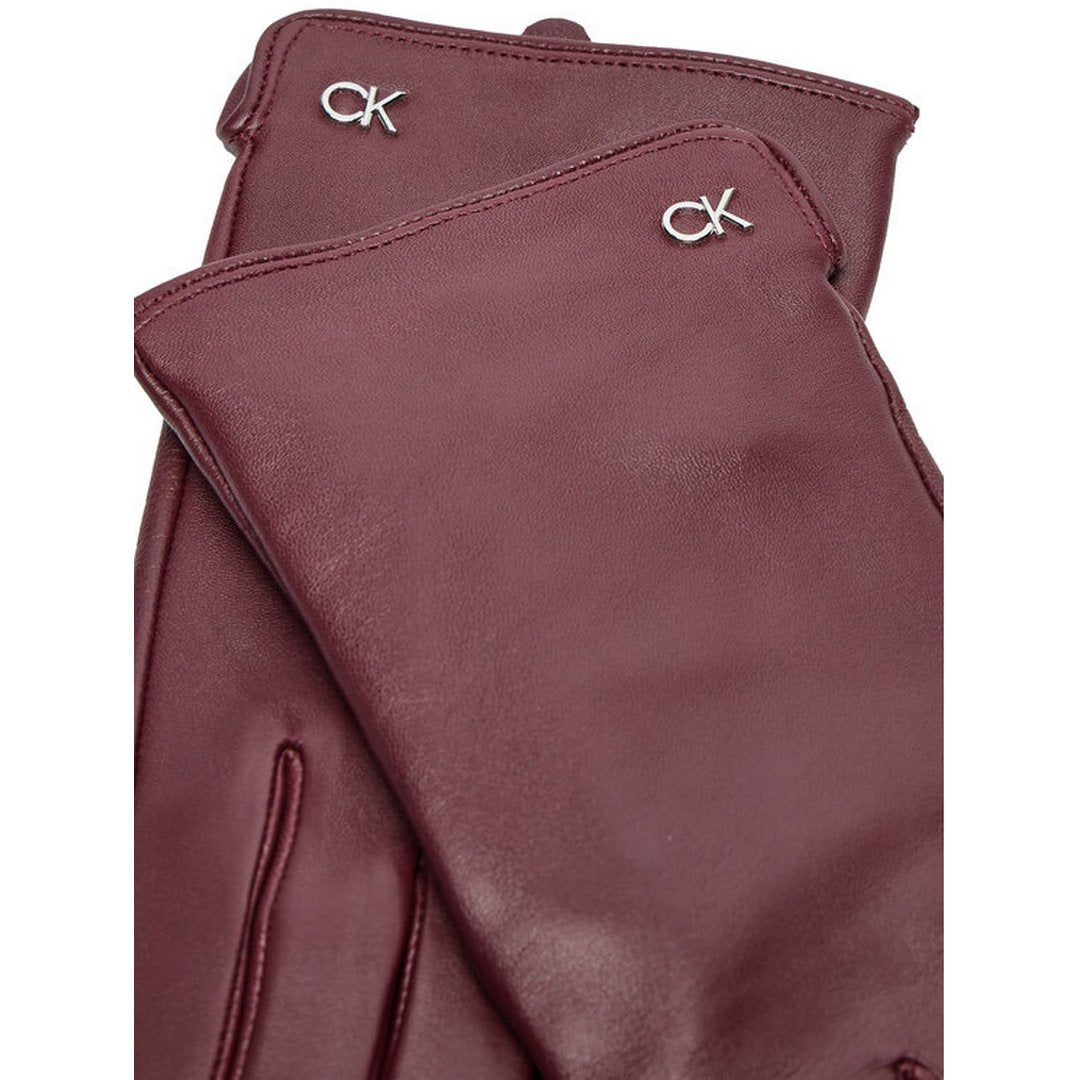 Ck Metal Leather Glo Oxblood / S-M