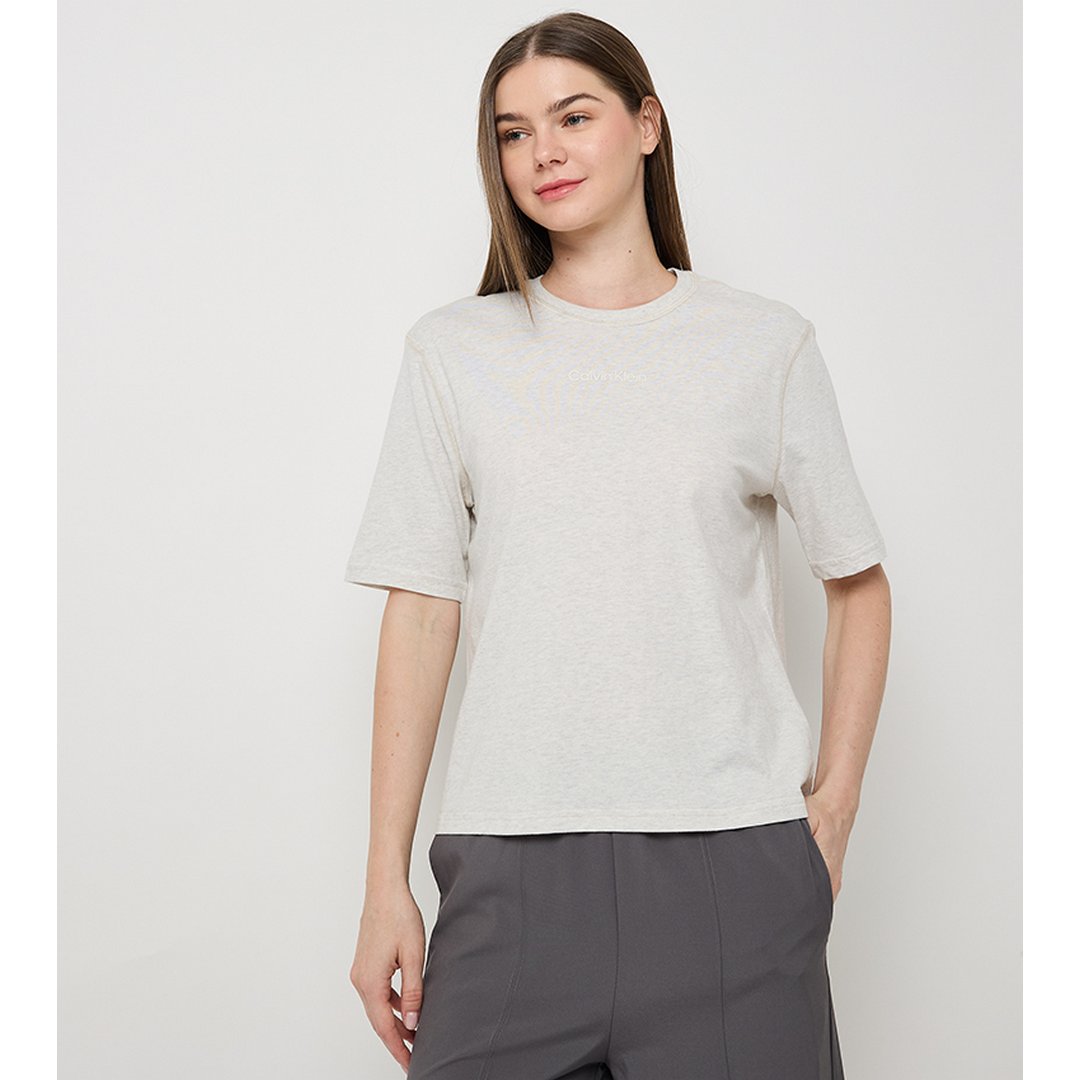 Pw - Ss T-Shirt SILVER BIRCH HEATHER / L