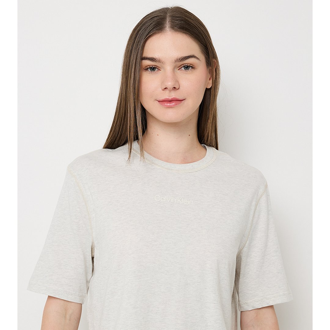 Pw - Ss T-Shirt SILVER BIRCH HEATHER / L