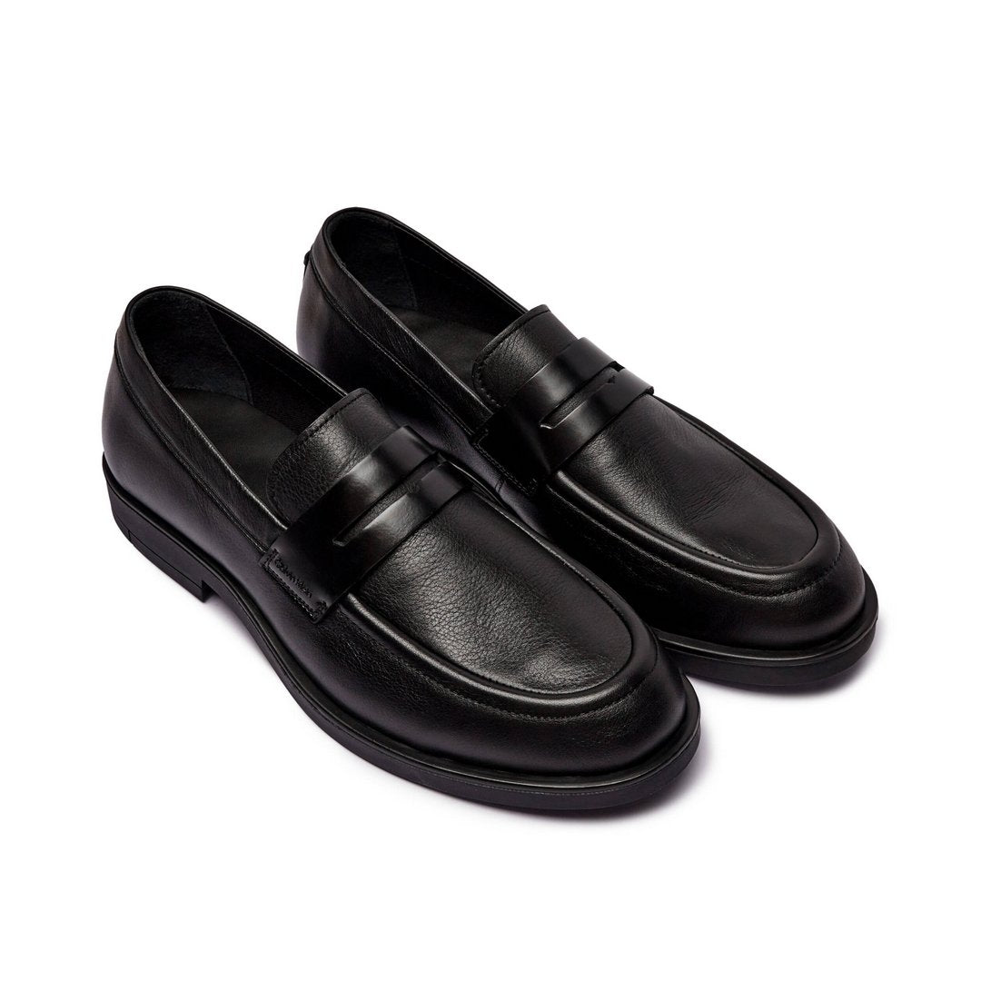 Moccasin Lth Ck Black / 42