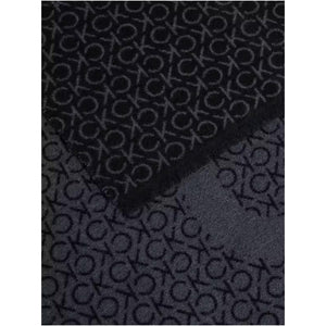 Fringes Two-Tone Mono Mw Scarf Ck Black/Ck Grey / OS