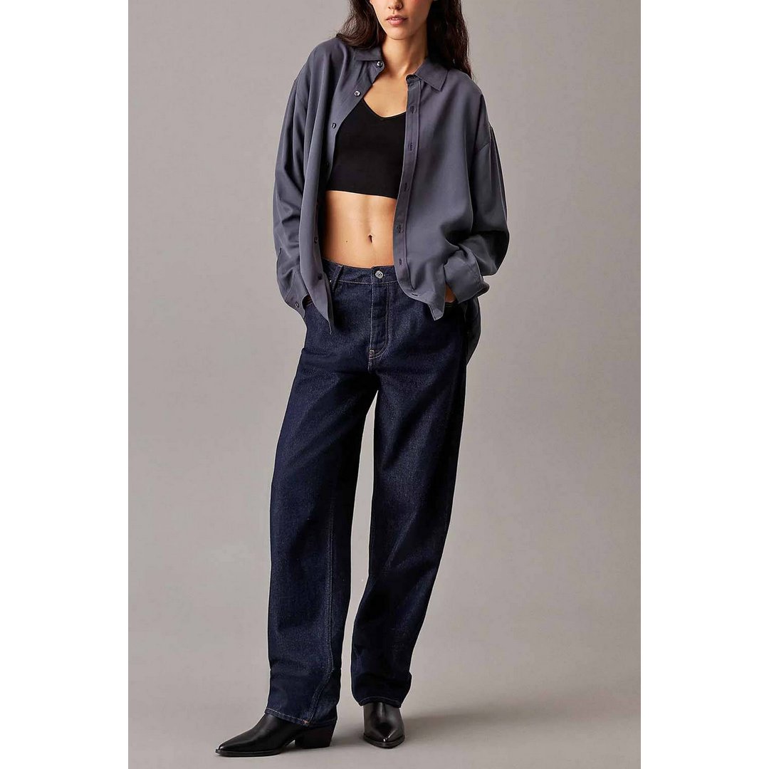 Rayon Sweater Bralette Ck Black / L