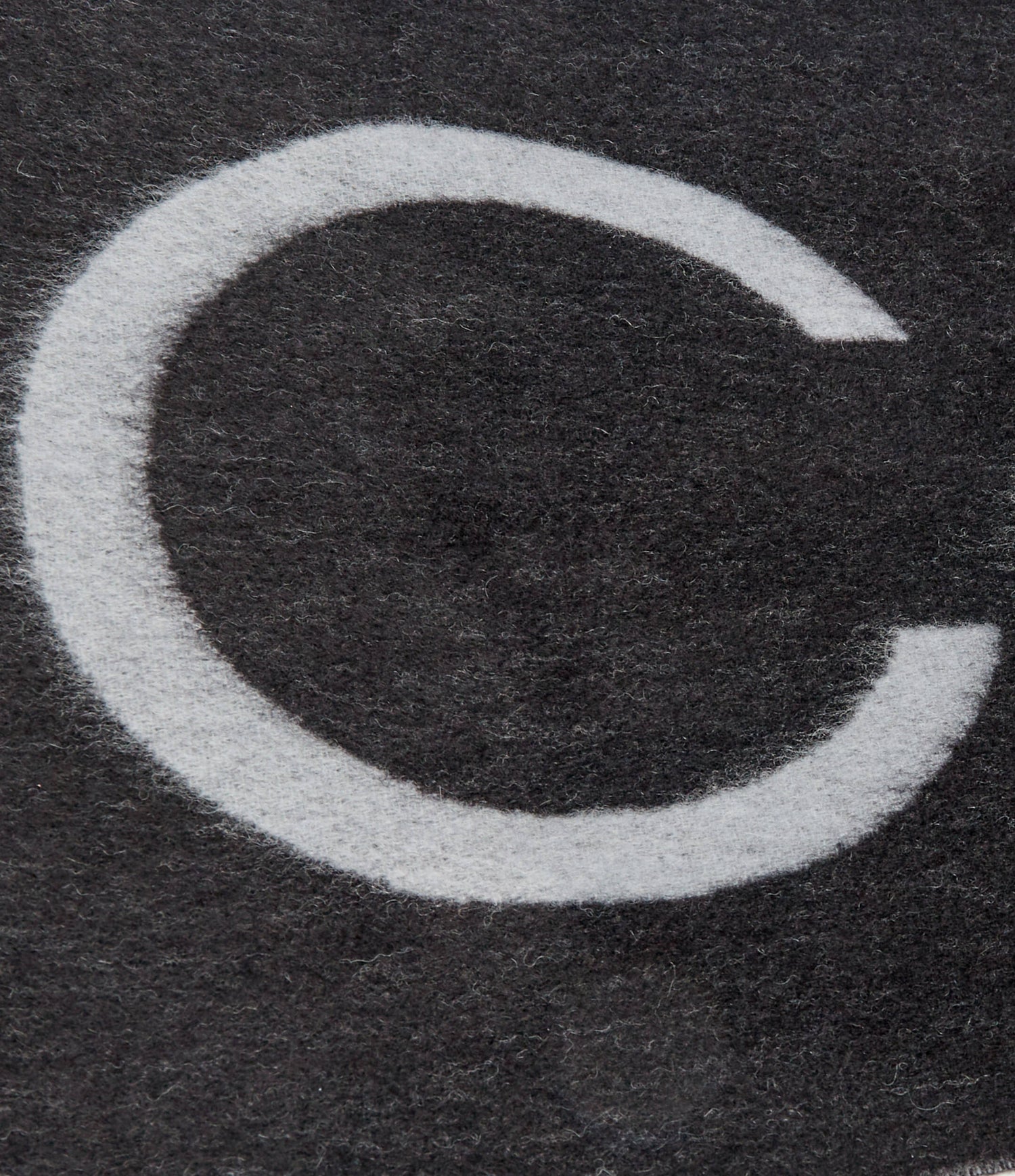 Classic Wool Scarf Signiture Dark Grey/Grey Melange / OS