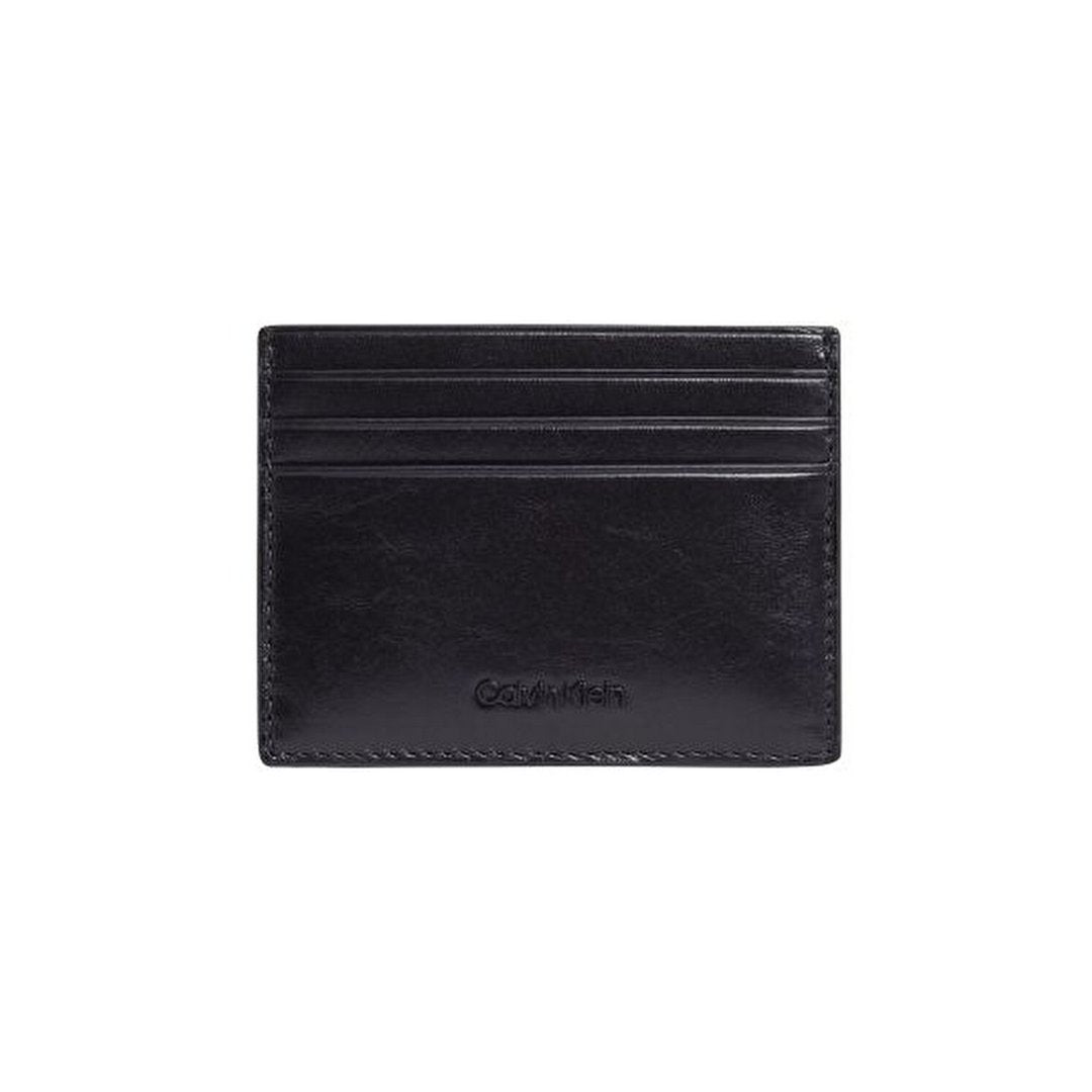 Ck Refined Cardholder 6Cc Black Smooth / OS