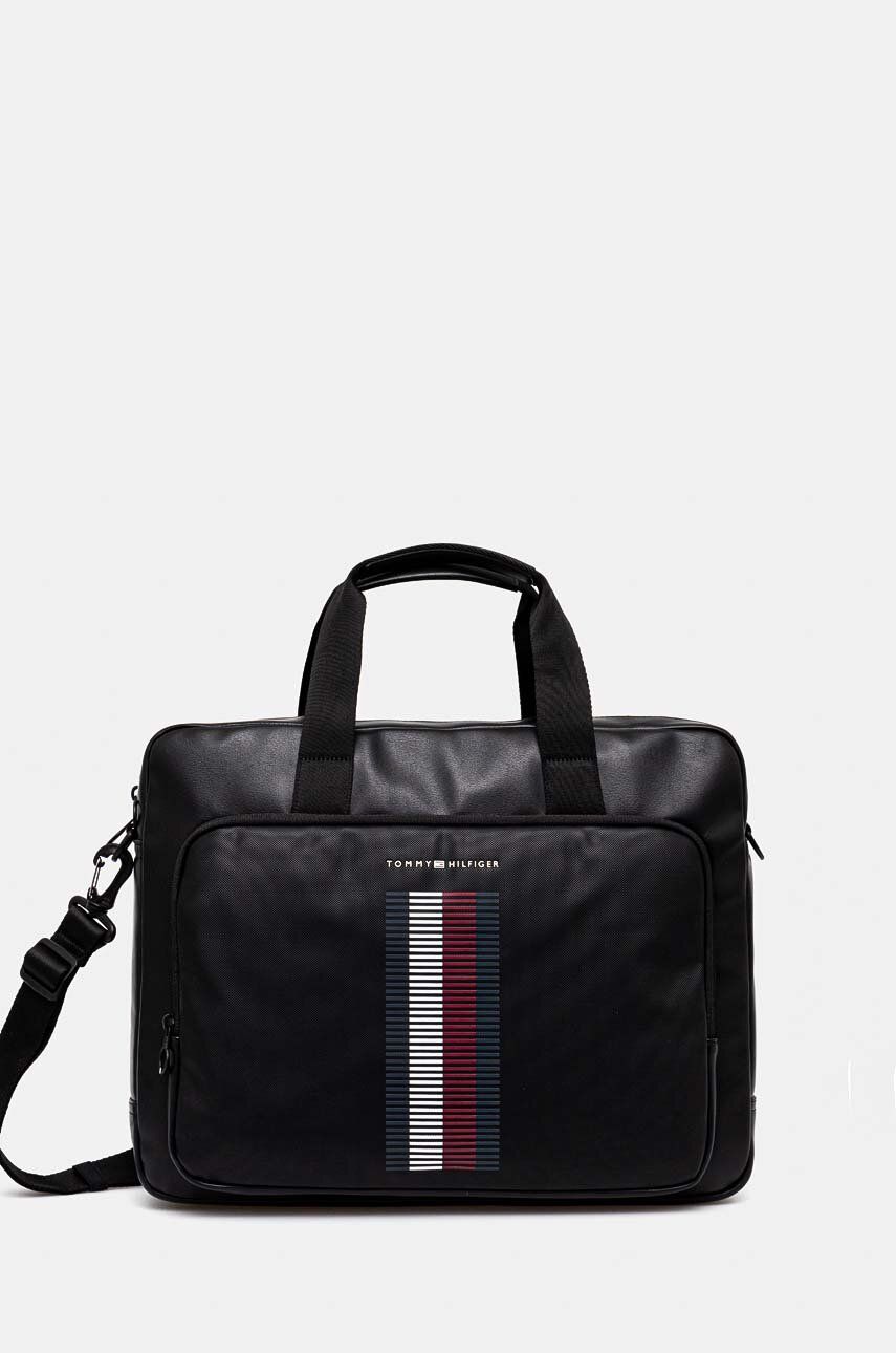 Th Foundation Pique Computer Bag Black / OS