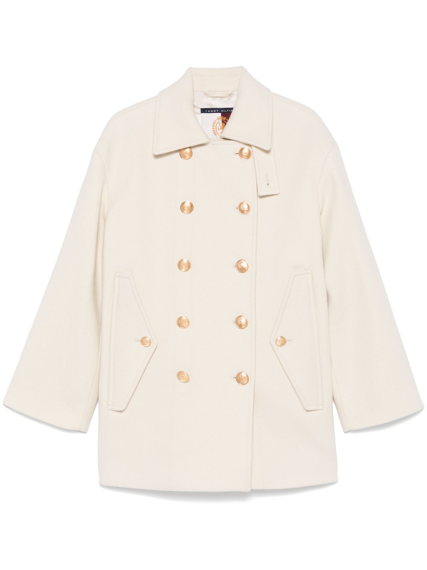 Thc Naval Peacoat Ivory / 36